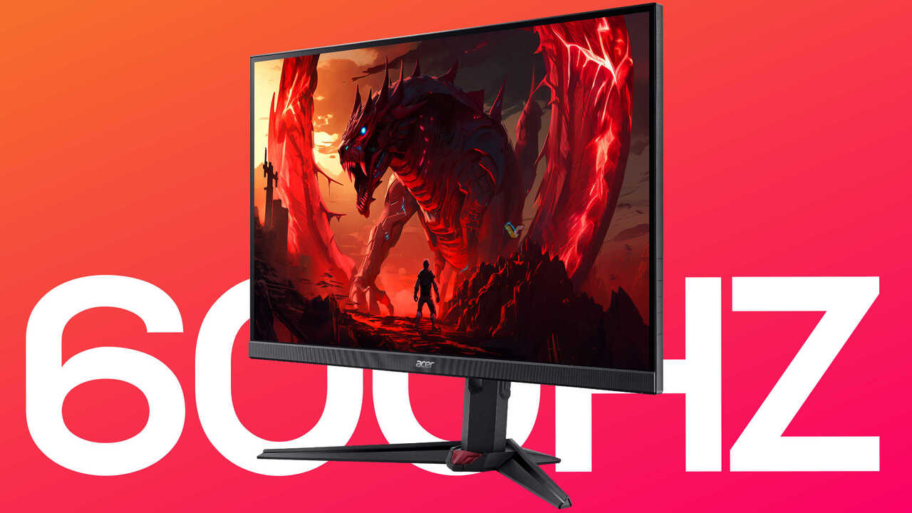 Acer, 600Hz’lik oyuncu monitörüyle rekor kıracak!