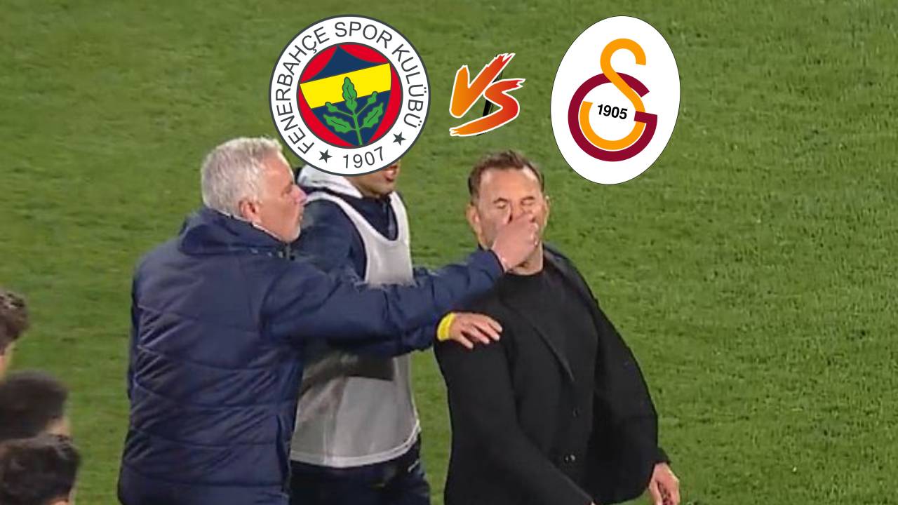 Fenerbahçe-Galatasaray derbisinde yaşananlar toplumsal medyaya gündem oldu!