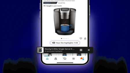 Amazon, yapay zeka ile alışveriş tecrübesini iyileştiriyor!