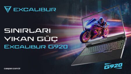 Casper Excalibur G920 tanıtıldı: İşte özellikleri
