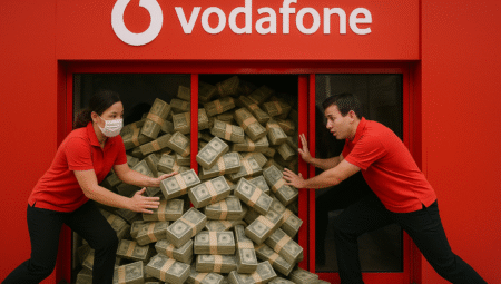 Vodafone Türkiye’den dudak uçuklatan rekor gelir!