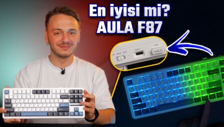 Herkesin merak ettiği F/P klavye – Aula F87 inceleme!