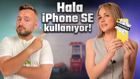 iPhone SE 2020 kullanan takım arkadaşıma yeni iPhone verdim!