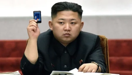Kuzey Kore’de kullanılan akıllı telefon ele geçirildi!