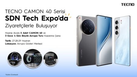 TECNO, CAMON 40 serisiyle SDN Tech Expo’da sahneye çıkıyor
